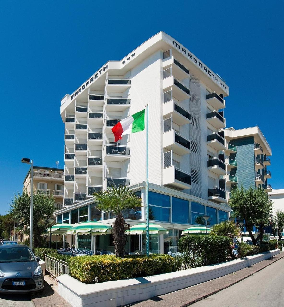 Hotel Margareth Риччоне Экстерьер фото