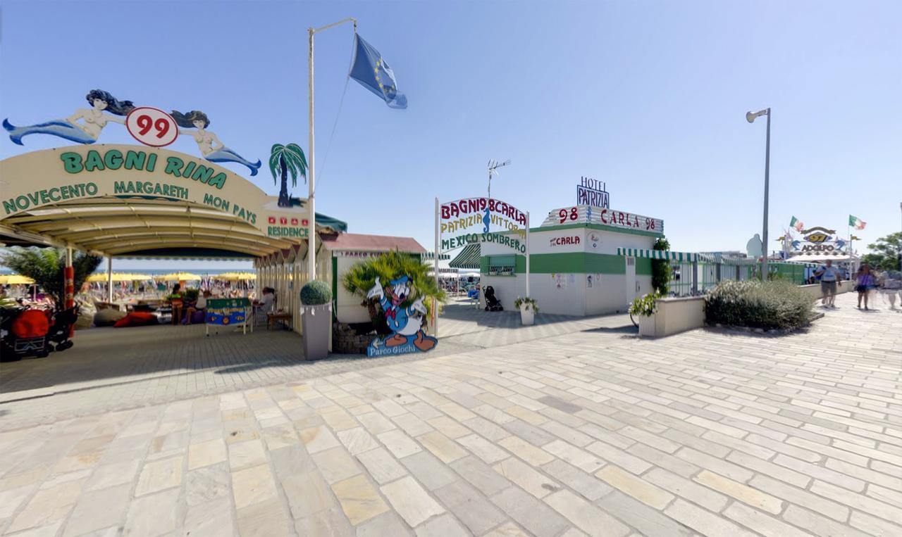 Hotel Margareth Риччоне Экстерьер фото