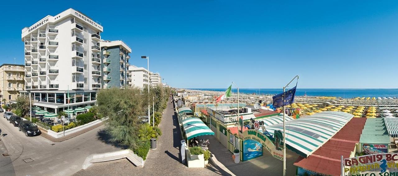 Hotel Margareth Риччоне Экстерьер фото